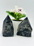 Black Tourmaline Standing Point Obelisk