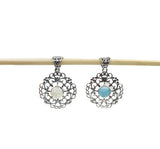 Silver Lace Pendants